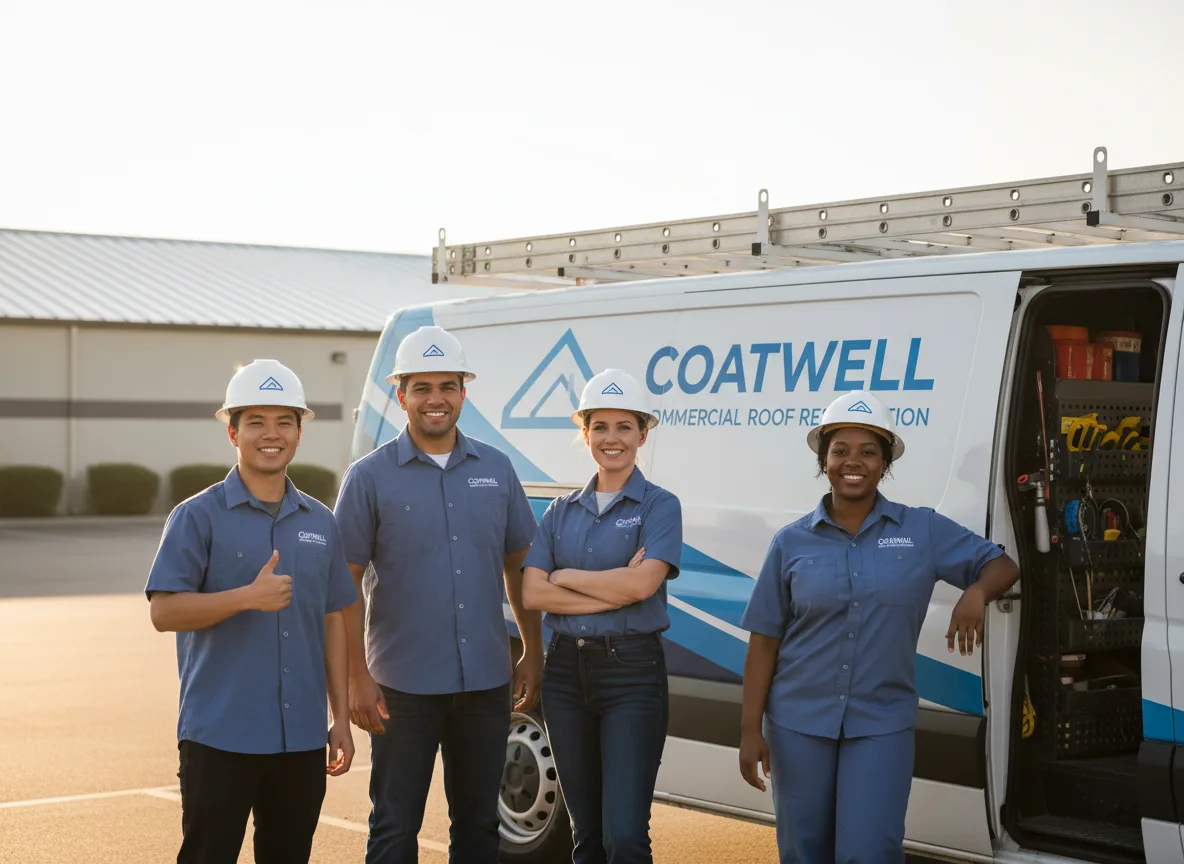 Commercial roof coating company in Pleasant Lake, MI
